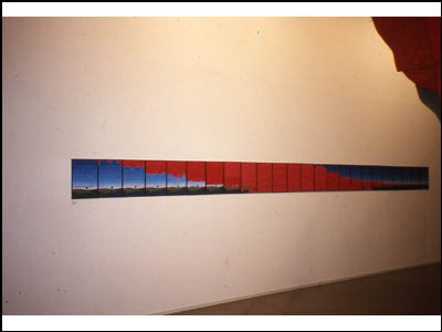 Invasion, 1976. 24 panels, Acrylic prints